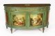 Antique French Painted Demi Lune Cabinet Commode  20th C | Ref. no. A3919a | Regent Antiques