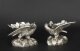 Antique Victorian Pair of Silver Plated Eagle Salts 19th C | Ref. no. A3922 | Regent Antiques