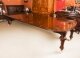 Antique 19th C 13 ft Flame Mahogany Extending Dining Table & 14 chairs | Ref. no. A3939a | Regent Antiques