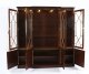 Vintage Flame Mahogany Breakfront Bookcase / Display Cabinet 20th Century | Ref. no. A3988 | Regent Antiques