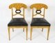 Antique Swedish Biedermeier Birchwood Pair  Arm chairs & Pair Side Chairs C1900 | Ref. no. A4010 | Regent Antiques