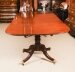 Antique Regency Twin Pillar Flame Mahogany Dining Table C1820 19th C | Ref. no. A4030 | Regent Antiques