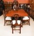 Antique Twin Pillar Regency  Dining Table 19th C & 8 chairs | Ref. no. A4030a | Regent Antiques