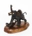 Antique Large Japanese Bronze Elephant & Tigers  Meiji Period  19th C | Ref. no. A4038 | Regent Antiques