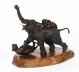 Antique Large Japanese Bronze Elephant & Tigers  Meiji Period  19th C | Ref. no. A4038 | Regent Antiques