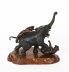 Antique Large Japanese Bronze Elephant & Tigers  Meiji Period  19th C | Ref. no. A4038 | Regent Antiques