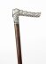 Antique French Silver Saddle & Stirrup Walking Stick Cane 19th C 84cm/33inch | Ref. no. A4039b | Regent Antiques