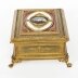 Antique Gilt Bronze Jewellery Casket & Limoges Miniature  c.1870 19th Century | Ref. no. A4041 | Regent Antiques