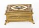 Antique Gilt Bronze Jewellery Casket & Limoges Miniature  c.1870 19th Century | Ref. no. A4041 | Regent Antiques