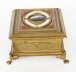 Antique Gilt Bronze Jewellery Casket & Limoges Miniature  c.1870 19th Century | Ref. no. A4041 | Regent Antiques