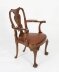 Vintage Set 8 Queen Anne Revival Burr Walnut Dining Chairs  20th Century | Ref. no. A4047 | Regent Antiques