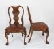 Vintage Set 8 Queen Anne Revival Burr Walnut Dining Chairs  20th Century | Ref. no. A4047 | Regent Antiques