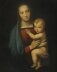 Antique Painting Madonna  & Child \