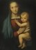 Antique Painting Madonna  & Child \