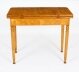 Antique Biedermeier Maserbirch Card Console Table Circa 1830 19th C | Ref. no. A4070 | Regent Antiques