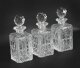 Antique Set of Three Cut  Crystal Decanters Early 20th Century | Ref. no. A4087 | Regent Antiques