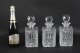 Antique Set of Three Cut  Crystal Decanters Early 20th Century | Ref. no. A4087 | Regent Antiques