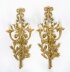 Vintage Set 4 Rococo Revival Gilded Bronze Ormolu  Wall Lights 20th C | Ref. no. A4111b | Regent Antiques