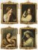 Antique Set of 4  Oil Paintings Four Seasons by Guiseppe Mazzolini  19th C | Ref. no. A4120 | Regent Antiques