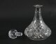 Vintage Pair of Cut Crystal Glass Silver Mounted Decanters Birmingham 1972 | Ref. no. A4122 | Regent Antiques