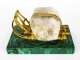 Antique Russian Gilt Bronze Malachite Rock Crystal Sleigh Sculpture C 1870 | Ref. no. A4129 | Regent Antiques