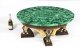 Vintage Malachite and Walnut Patinated Bronze Coffee Table Mid 20th C | Ref. no. A4133 | Regent Antiques