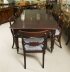 Antique 8ft4" William IV Flame Mahogany Extending Dining Table 19th C | Ref. no. A4152 | Regent Antiques