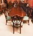 Vintage 17ft Four Pillar Mahogany Dining Table & 18 Federal Chairs 20th C | Ref. no. A4153a | Regent Antiques