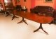 Vintage 17ft Four Pillar Mahogany Dining Table & 18 Federal Chairs 20th C | Ref. no. A4153a | Regent Antiques