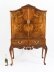 Antique Burr Walnut  Queen Anne Cocktail Cabinet Drinks Dry Bar  Circa 1930 | Ref. no. A4159 | Regent Antiques