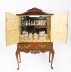 Antique Burr Walnut  Queen Anne Cocktail Cabinet Drinks Dry Bar  Circa 1930 | Ref. no. A4159 | Regent Antiques