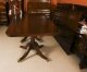 Vintage 12ft Twin Pillar Mahogany Dining Table & 12 Chippendale Chairs 20th C | Ref. no. A4165a | Regent Antiques