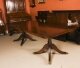 Vintage 12ft Twin Pillar Mahogany Dining Table & 12 Chippendale Chairs 20th C | Ref. no. A4165a | Regent Antiques