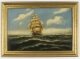 Antique Painting "Sailing Ship"  by William Langley  19th Century  52x72cm | Ref. no. A4177 | Regent Antiques