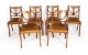 Vintage Set of 6 Regency Style Sabre Leg Dining Chairs Mid 20th Century | Ref. no. A4178b | Regent Antiques