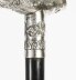 Antique Oriental Silver Handle Walking Stick Cane  19th C 77cm/33.5inches | Ref. no. A4202b | Regent Antiques