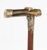 Antique Horn Gold Mounted Walking Cane  Stick Late 19th C 86cm/33.5inch | Ref. no. A4206 | Regent Antiques