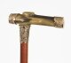 Antique Horn Gold Mounted Walking Cane  Stick Late 19th C 86cm/33.5inch | Ref. no. A4206 | Regent Antiques