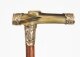 Antique Horn Gold Mounted Walking Cane  Stick Late 19th C 86cm/33.5inch | Ref. no. A4206 | Regent Antiques