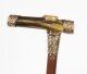 Antique Horn Gold Mounted Walking Cane  Stick Late 19th C 86cm/33.5inch | Ref. no. A4206 | Regent Antiques