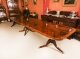 Vintage16 ft Regency Style Dining Table Flame Mahogany Crossbanded 20th C | Ref. no. A4208 | Regent Antiques