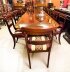 Vintage 16ft/5meter Regency Style Dining Table & 18 Chairs Flame Mahogany 20th C | Ref. no. A4208a | Regent Antiques