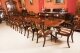 Vintage 16ft/5meter Regency Style Dining Table & 18 Chairs Flame Mahogany 20th C | Ref. no. A4208a | Regent Antiques