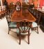 Vintage 16ft Regency Style Dining Table & 18 Chairs Flame Mahogany 20th C | Ref. no. A4208b | Regent Antiques