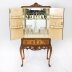 Vintage Burr Walnut Cocktail Cabinet Drinks Dry Bar & Glassware Circa 1930 | Ref. no. A4210 | Regent Antiques