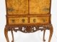 Vintage Burr Walnut Cocktail Cabinet Drinks Dry Bar & Glassware Circa 1930 | Ref. no. A4210 | Regent Antiques