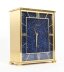 Vintage Jaeger le Coultre Lapis Lazuli Mantel Clock c.1970 20th C | Ref. no. A4216 | Regent Antiques