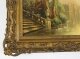 Antique Pair Oil on Canvas Venetian Paintings by James Salt  19th Century | Ref. no. A4220 | Regent Antiques