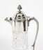 Vintage English Silver Plate Cut Glass and Silver Plated Claret Jug  20th C | Ref. no. A4240c | Regent Antiques