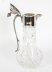 Vintage English Silver Plate Cut Glass and Silver Plated Claret Jug  20th C | Ref. no. A4240c | Regent Antiques